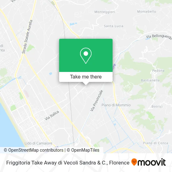 Friggitoria Take Away di Vecoli Sandra & C. map