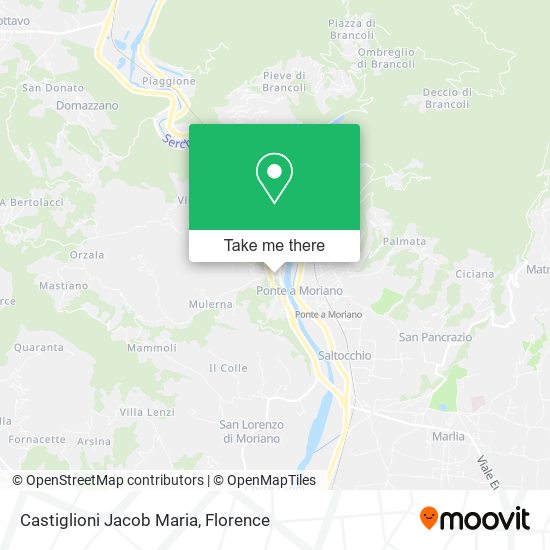 Castiglioni Jacob Maria map
