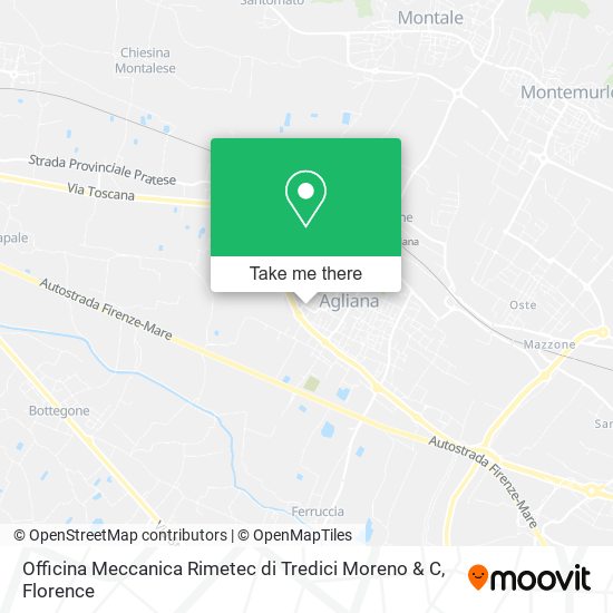 Officina Meccanica Rimetec di Tredici Moreno & C map