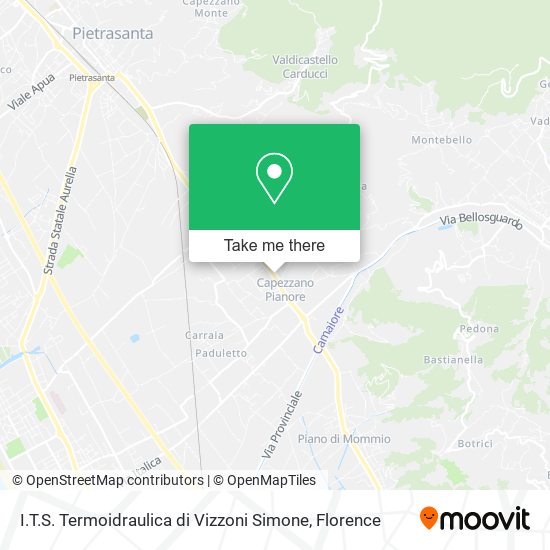 I.T.S. Termoidraulica di Vizzoni Simone map