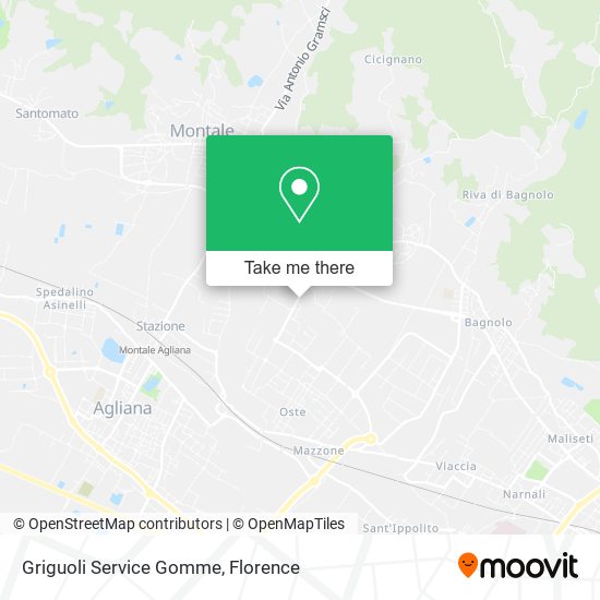 Griguoli Service Gomme map