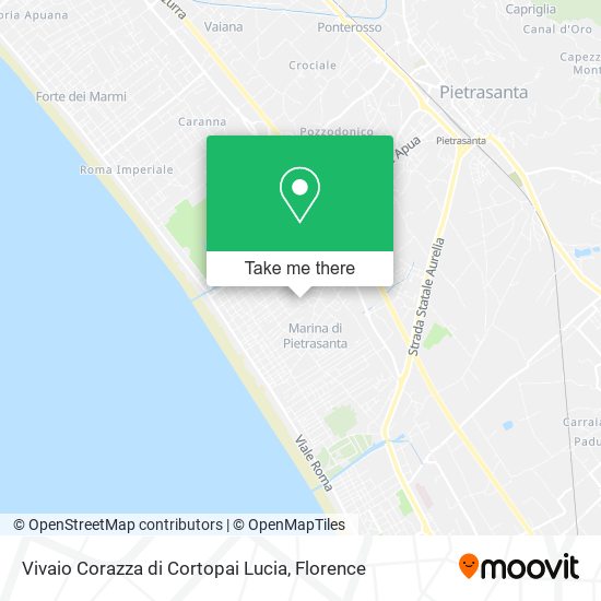 Vivaio Corazza di Cortopai Lucia map