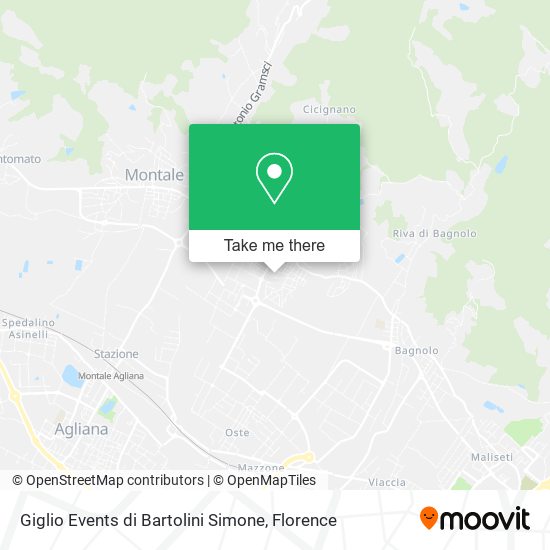 Giglio Events di Bartolini Simone map