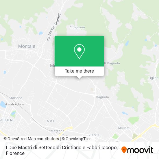 I Due Mastri di Settesoldi Cristiano e Fabbri Iacopo map