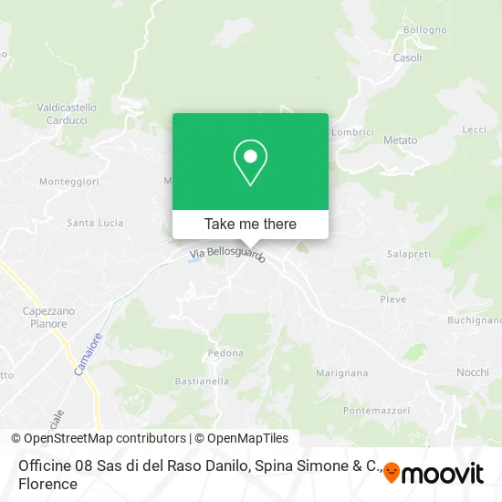 Officine 08 Sas di del Raso Danilo, Spina Simone & C. map