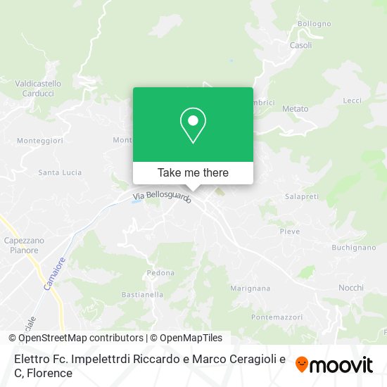 Elettro Fc. Impelettrdi Riccardo e Marco Ceragioli e C map