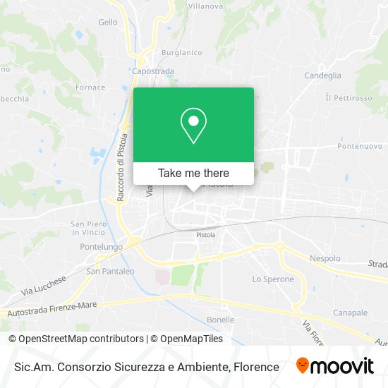 Sic.Am. Consorzio Sicurezza e Ambiente map