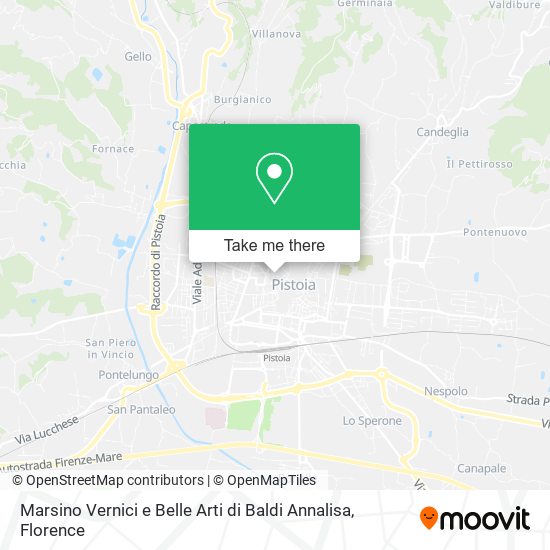 Marsino Vernici e Belle Arti di Baldi Annalisa map