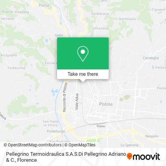 Pellegrino Termoidraulica S.A.S.Di Pellegrino Adriano & C. map