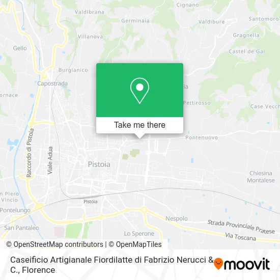 Caseificio Artigianale Fiordilatte di Fabrizio Nerucci & C. map