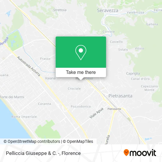 Pelliccia Giuseppe & C. - map