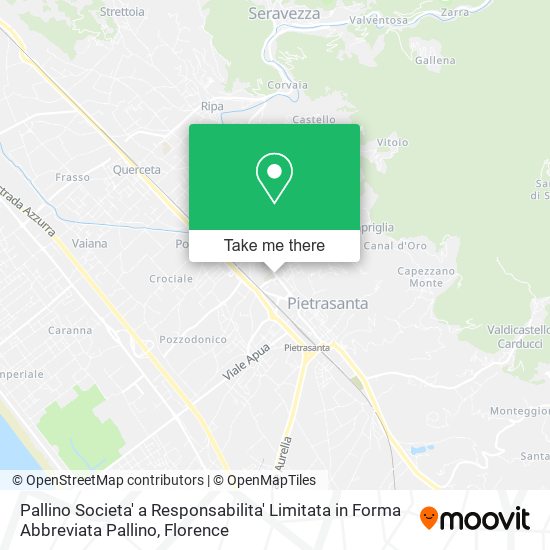 Pallino Societa' a Responsabilita' Limitata in Forma Abbreviata Pallino map