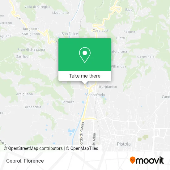 Ceprol map