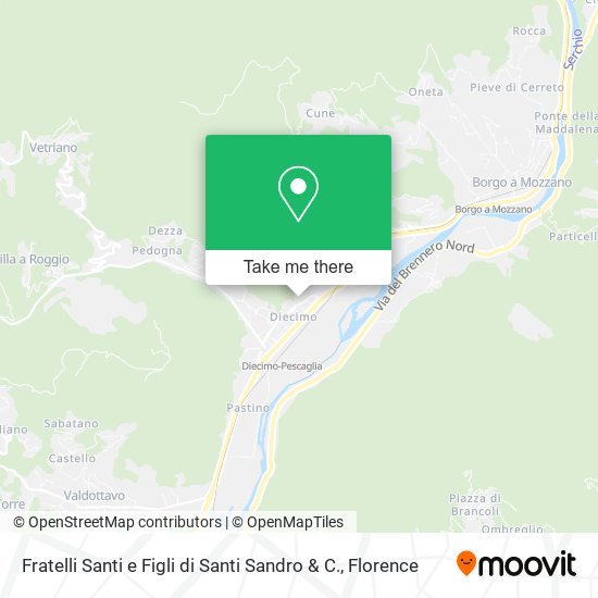 Fratelli Santi e Figli di Santi Sandro & C. map