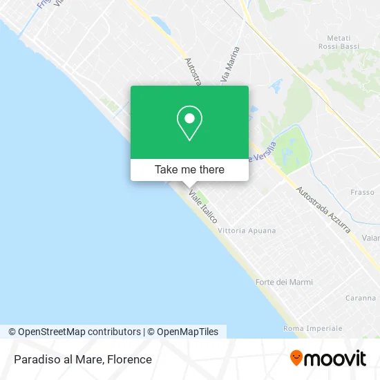 Paradiso al Mare map