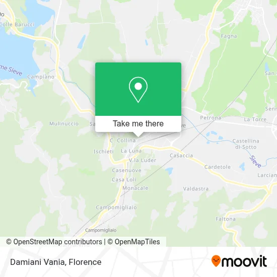Damiani Vania map