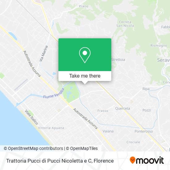 Trattoria Pucci di Pucci Nicoletta e C map