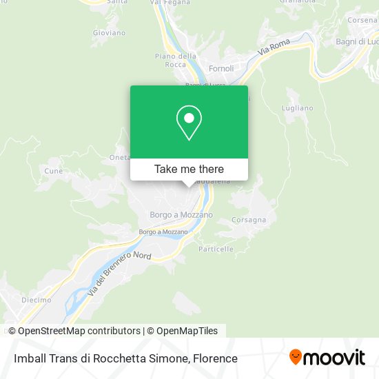 Imball Trans di Rocchetta Simone map
