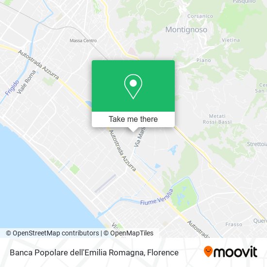 Banca Popolare dell'Emilia Romagna map