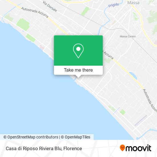 Casa di Riposo Riviera Blu map