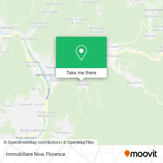 Immobiliare Nive map