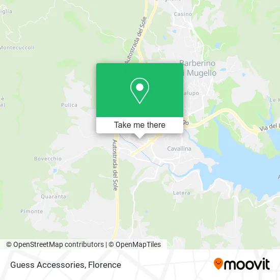 Guess Accessories map