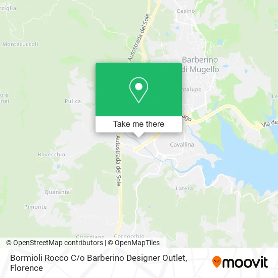 Bormioli Rocco C / o Barberino Designer Outlet map