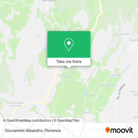 Giovannini Aleandro map