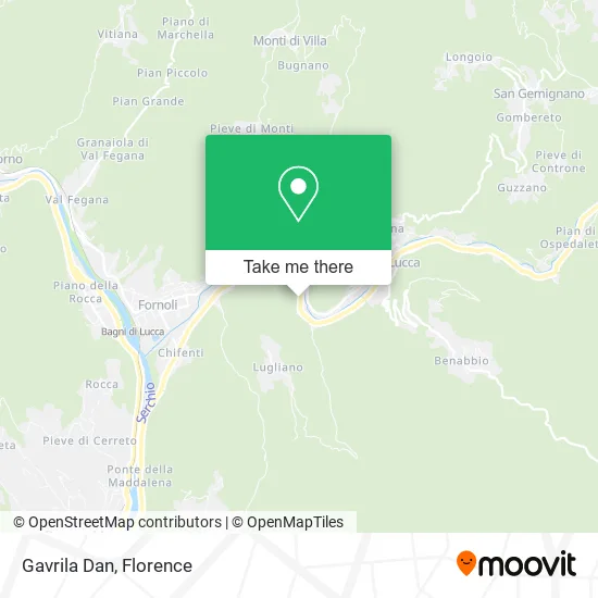 Gavrila Dan map