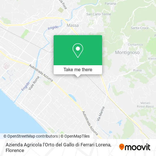 Azienda Agricola l'Orto del Gallo di Ferrari Lorena map