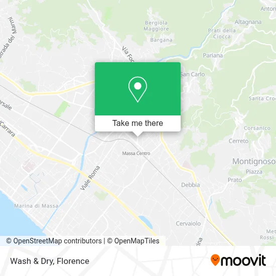 Wash & Dry map