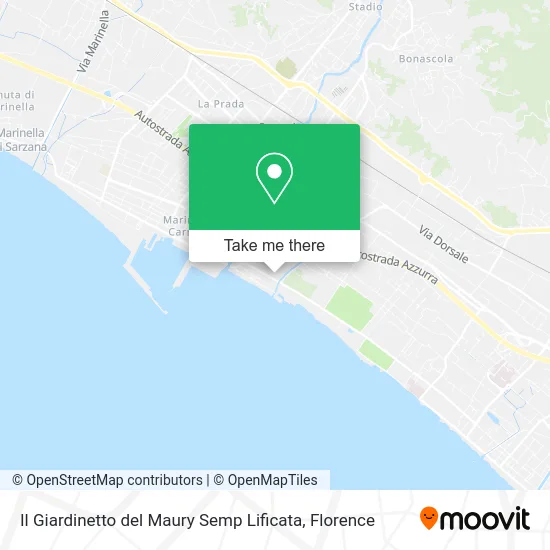 Il Giardinetto del Maury Semp Lificata map