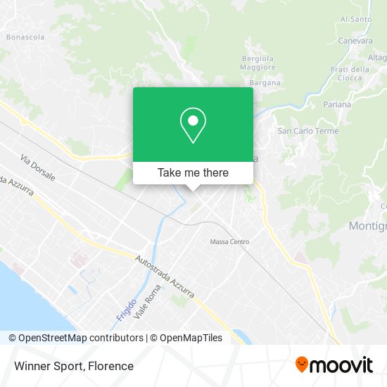 Winner Sport map