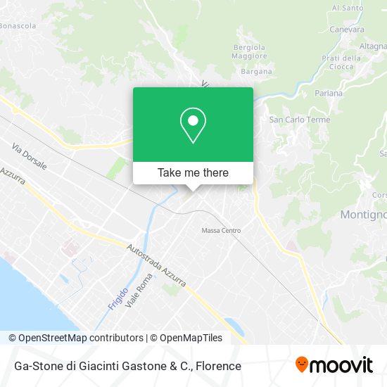Ga-Stone di Giacinti Gastone & C. map
