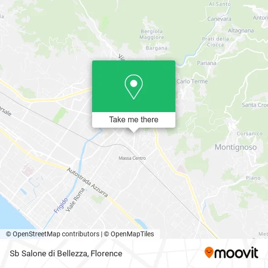 Sb Salone di Bellezza map