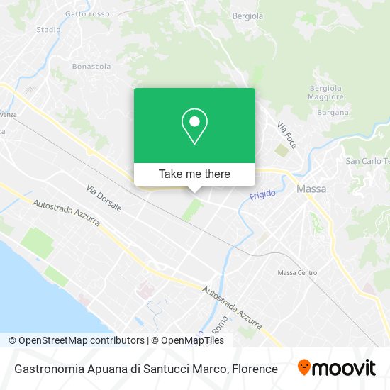 Gastronomia Apuana di Santucci Marco map