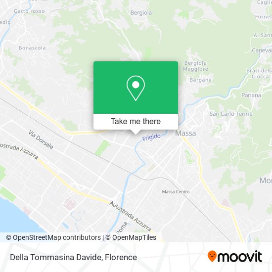Della Tommasina Davide map