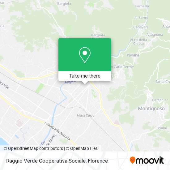 Raggio Verde Cooperativa Sociale map