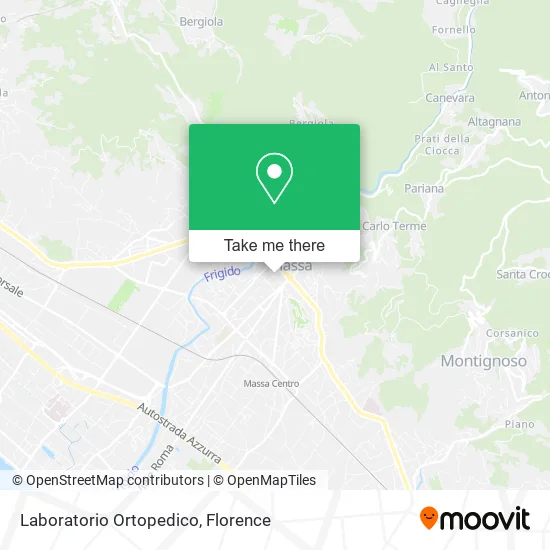 Laboratorio Ortopedico map