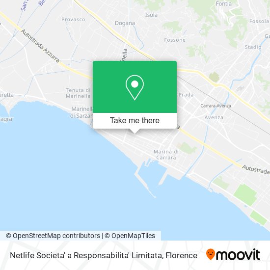 Netlife Societa' a Responsabilita' Limitata map