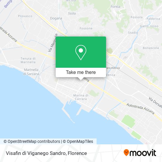 Visafin di Viganego Sandro map