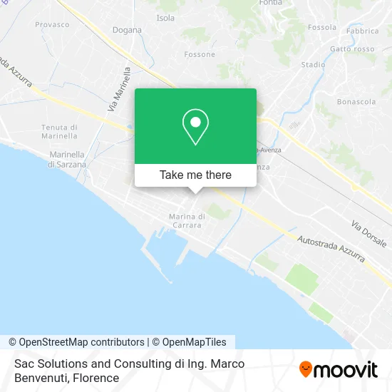 Sac Solutions and Consulting di Ing. Marco Benvenuti map