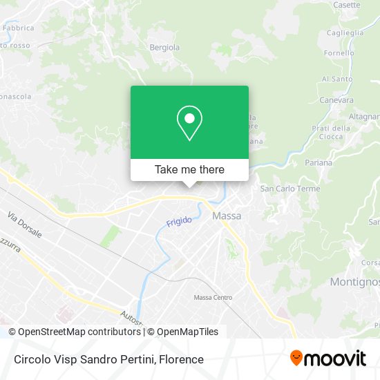 Circolo Visp Sandro Pertini map