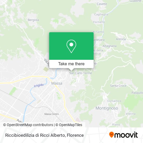 Riccibioedilizia di Ricci Alberto map