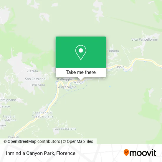 Inmind at Canyon Park map