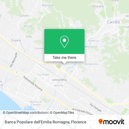 Banca Popolare dell'Emilia Romagna map