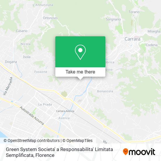 Green System Societa' a Responsabilita' Limitata Semplificata map