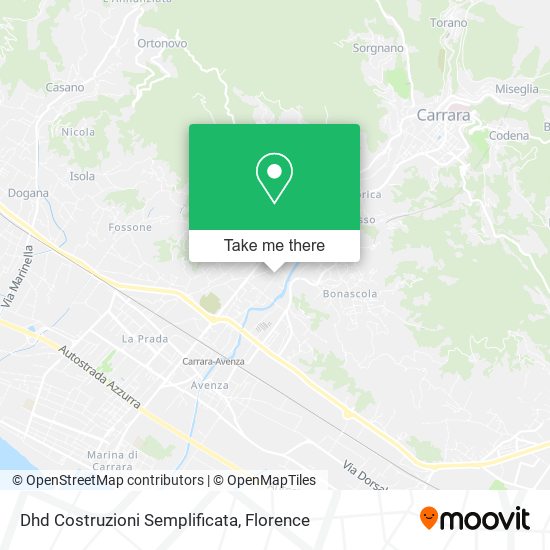 Dhd Costruzioni Semplificata map