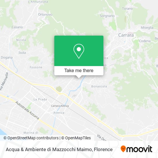 Acqua & Ambiente di Mazzocchi Maimo map