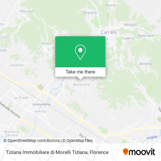 Tiziana Immobiliare di Morelli Tiziana map
